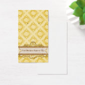 Aangepaste kaarten Gele  DisplayCard Visitekaartjes (Bureau)