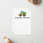 Aangepaste Kaarten Notitiekaartje (Voorkant / Achterkant in situ)