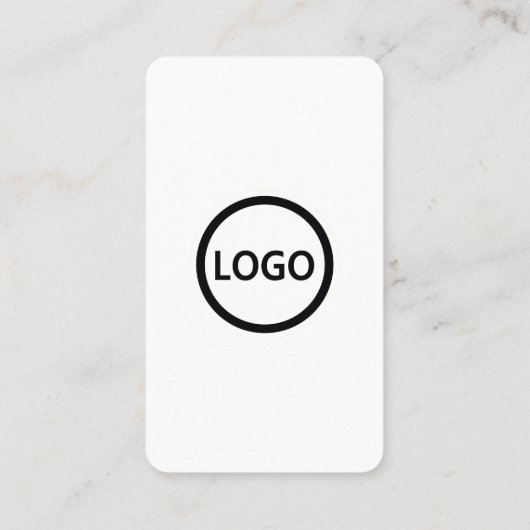 Aangepaste Kaarten, Social Media QR Code Black Bus Visitekaartje (Achterkant)