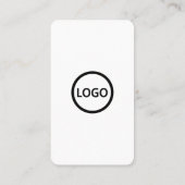 Aangepaste Kaarten, Social Media QR Code Professio Visitekaartje (Achterkant)
