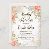 Aangepaste Kaarten voor genderneutrale Baby shower (Voorkant / Achterkant)