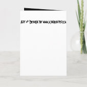 Aangepaste Kaarten voor Halloween Party-uitnodigin (Achterkant)