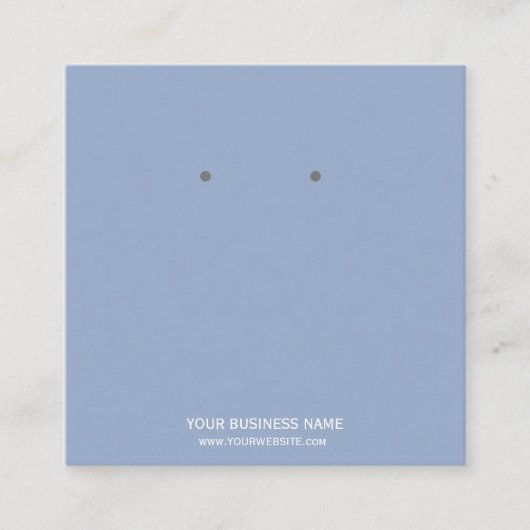 Aangepaste Kaarten voor juwelen die beeldschermen Vierkante Visitekaartje (Voorkant)