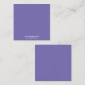 Aangepaste Kaarten voor juwelen die beeldschermen  Vierkante Visitekaartje (Voorkant / Achterkant)