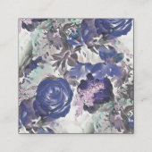 Aangepaste Kaarten voor juwelen die beeldschermen  Vierkante Visitekaartje (Achterkant)