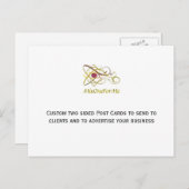 Aangepaste kaarten voor twee verzendkaarten (Voorkant / Achterkant)