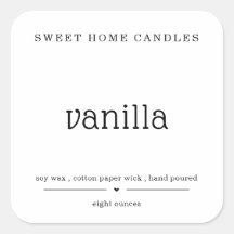 Aangepaste kaartenlabel sticker