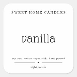 Aangepaste kaartenlabel sticker