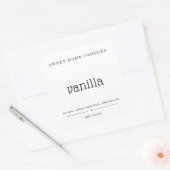 Aangepaste kaartenlabel sticker (Envelop)