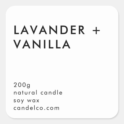 Aangepaste kaartenlabel ticker vierkante sticker (Voorkant)