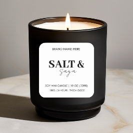 Aangepaste kaartenlabel ticker vierkante sticker