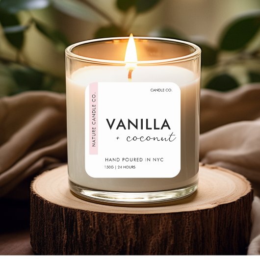 Aangepaste kaartenlabel ticker vierkante sticker