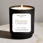 Aangepaste kaartenlabel ticker vierkante sticker