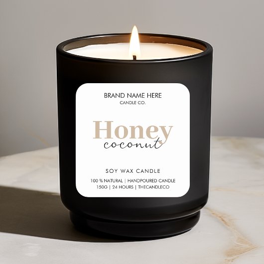 Aangepaste kaartenlabel ticker vierkante sticker