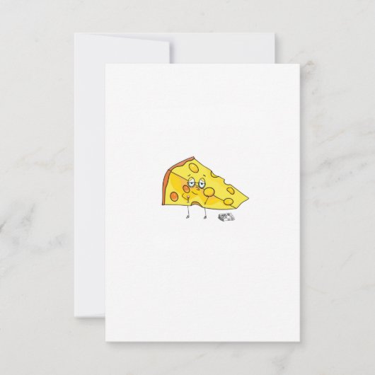 Aangepaste kaas. Volwassen. verjaardag Bedankkaart (Voorkant)