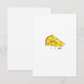 Aangepaste kaas. Volwassen. verjaardag Bedankkaart (Voorkant / Achterkant)