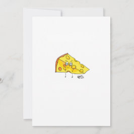 Aangepaste kaas. Volwassen. verjaardag Kaart