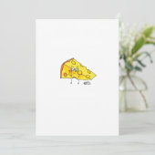 Aangepaste kaas. Volwassen. verjaardag Kaart (Staand voorkant)