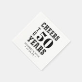 Aangepaste kaasmakerij servet (Hoek)