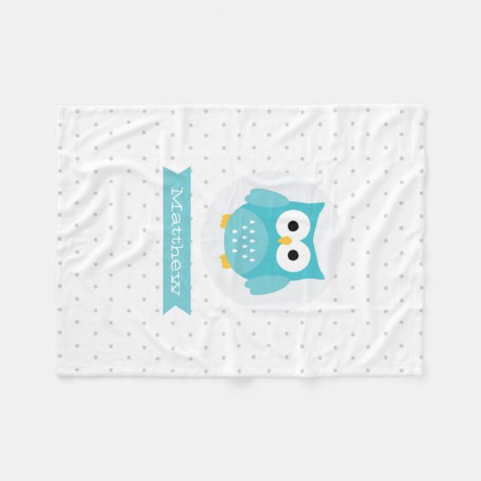 Aangepaste kabelhals fleece deken (Voorkant (Horizontaal))