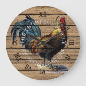 Aangepaste kabelrooster op het verlooppatroon grote klok (Voorkant)