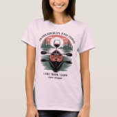 Aangepaste Kajak & Wijn Shirt – Groepsreis (Voorkant)