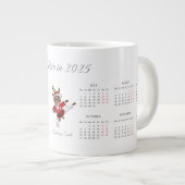 Aangepaste kalender 2025 grote koffiekop (Voorkant rechts)