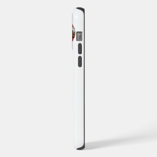 Aangepaste kalender 2025 iPhone hoesje (Linkerkant)