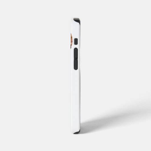 Aangepaste kalender 2025 iPhone hoesje (Linkerkant)