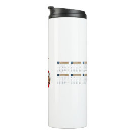 Aangepaste kalender 2025 thermosbeker