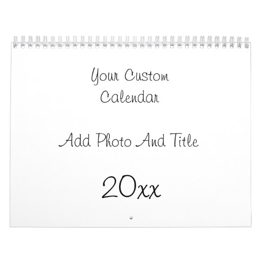 Aangepaste kalender foto en tekst toevoegen (Hoes)