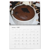 Aangepaste kalender voor de liefde voor chocolade (Jan 2027)