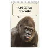 Aangepaste kalender voor grappige en kalkoenen (Hoes)