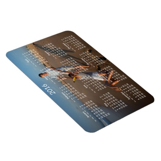 Aangepaste kalenders 2016 Grote Flexibele Magneten (Rechterzijde)