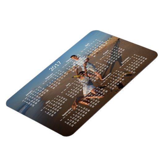 Aangepaste kalenders 2017 Grote Flexibele Magneten (Linkerzijde)