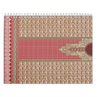 Aangepaste kalenders en esthetische geïllustreerde