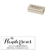 Aangepaste kalligrafie Stempel (Gestempeld)