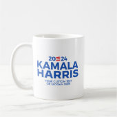 Aangepaste Kamala Harris 2024 Koffiemok (Links)