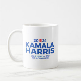 Aangepaste Kamala Harris 2024 Koffiemok