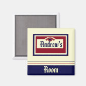 AANGEPASTE KAMER Magneet (Voorkant / Achterkant)