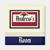 AANGEPASTE KAMER Magneet (Voorkant)