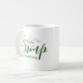 Aangepaste Kamp Verlovingsfeest Moderne Landelijke Koffiemok (Voorkant links)