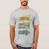 Aangepaste kampeervader of andere t-shirt (Voorkant)