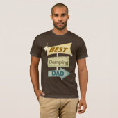 Aangepaste kampeervader of andere t-shirt (Voorkant volledig)