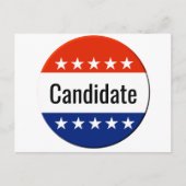 Aangepaste kandidaat-campagne 2022 Verkiezingen Briefkaart (Voorkant)