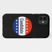 Aangepaste kandidaat-campagne 2024 Verkiezing Case-Mate iPhone Case (Achterkant (horizontaal))
