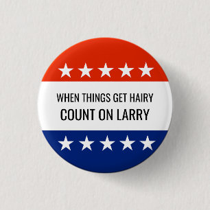 Aangepaste kandidaat-campagne 2024 Verkiezing Ronde Button 3,2 Cm