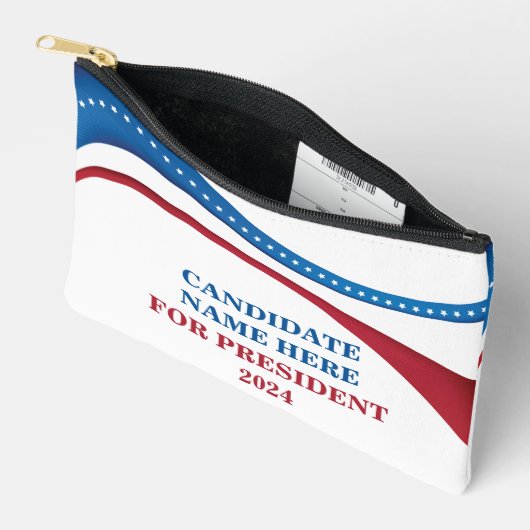 Aangepaste kandidaat voor President 2024 Etui (Open)