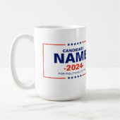 Aangepaste kandidaatnaam koffiemok (Links)