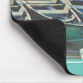 Aangepaste kano muismat (Hoek)